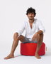 Atelier Del Sofa Round Pouf - Rojo
